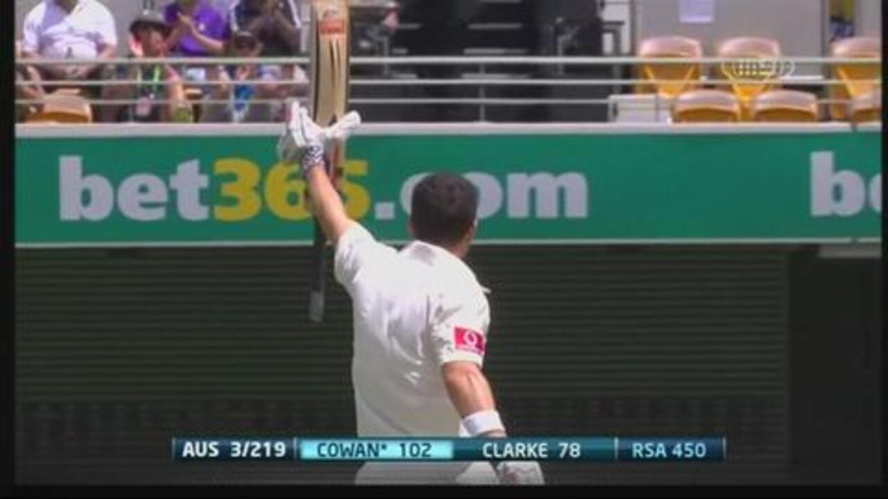 Ed Cowan - Test Century Highlights