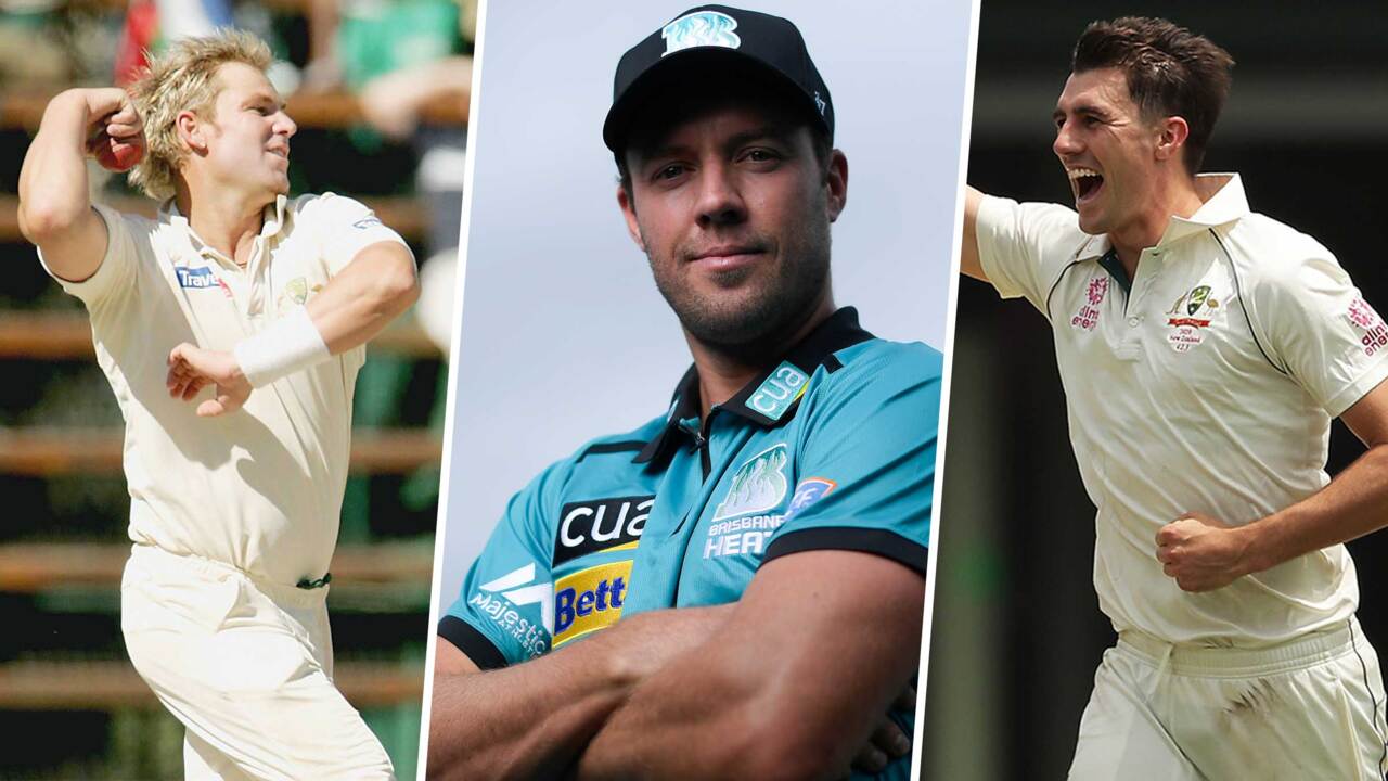 Top Bowler Names De Villiers names the five best bowlers he's faced