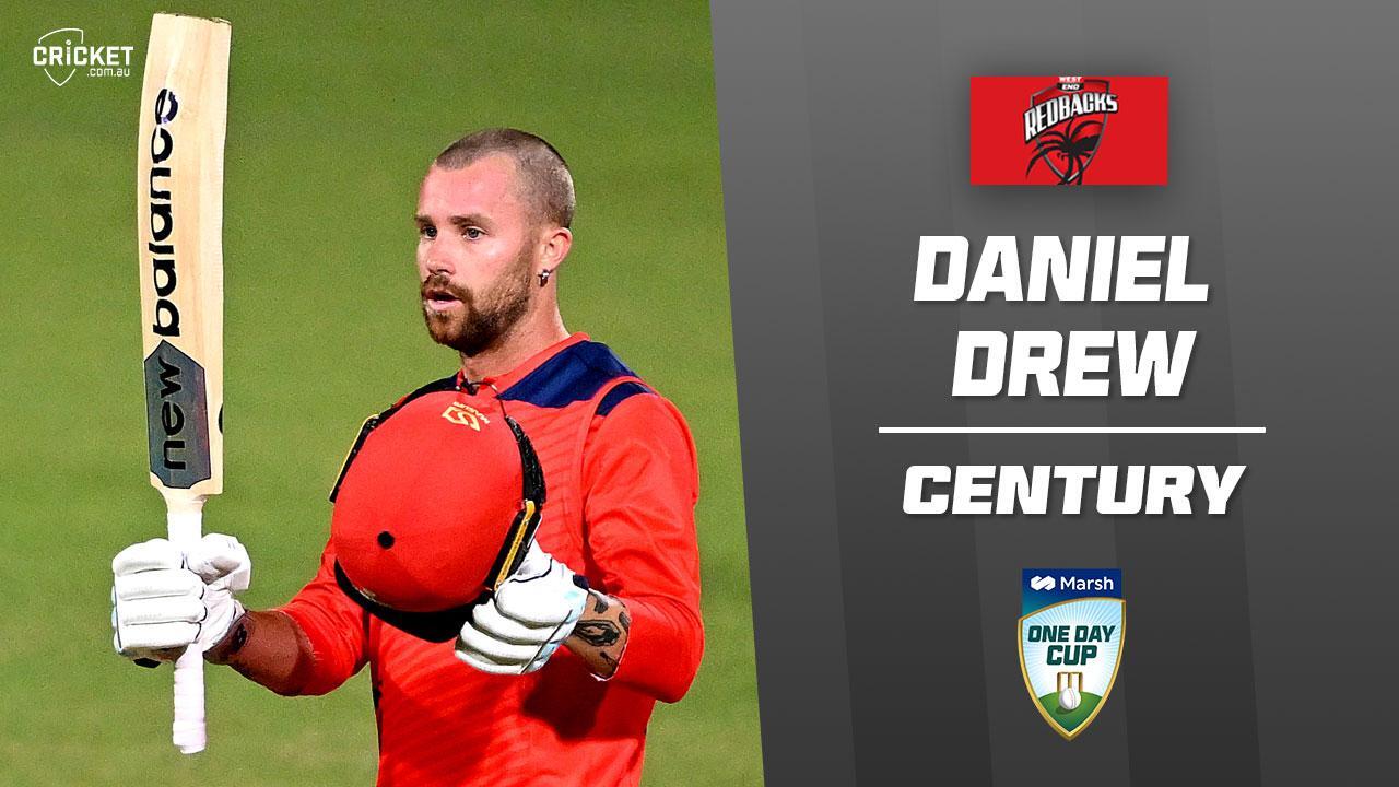 Drew delights with maiden List A hundred