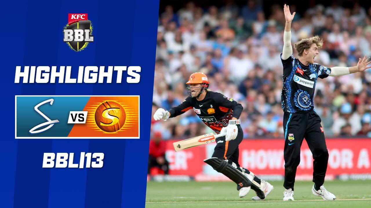 Adelaide Strikers v Perth Scorchers BBL13