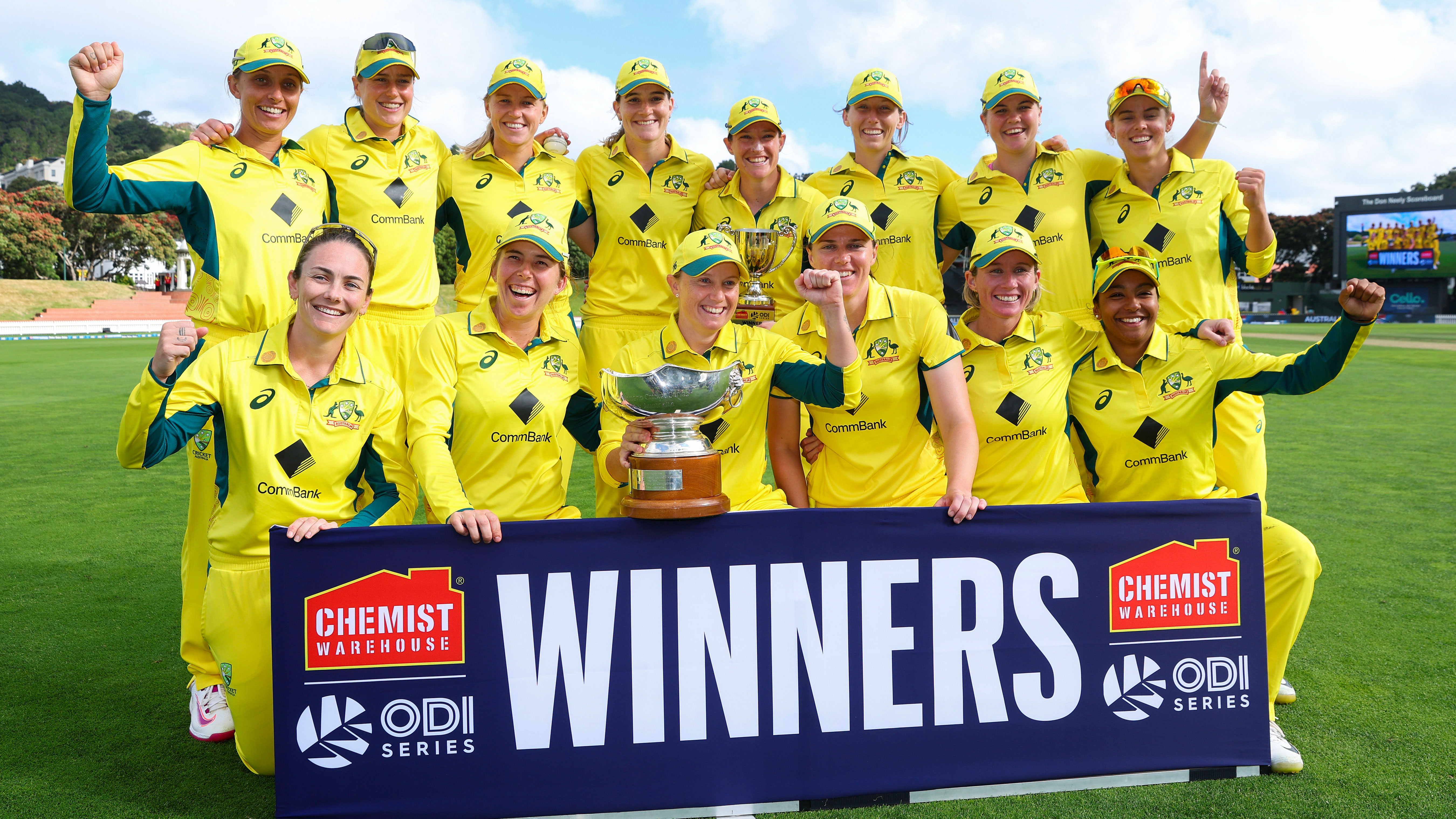 Aussies continue Rose Bowl domination with big final ODI win cricket