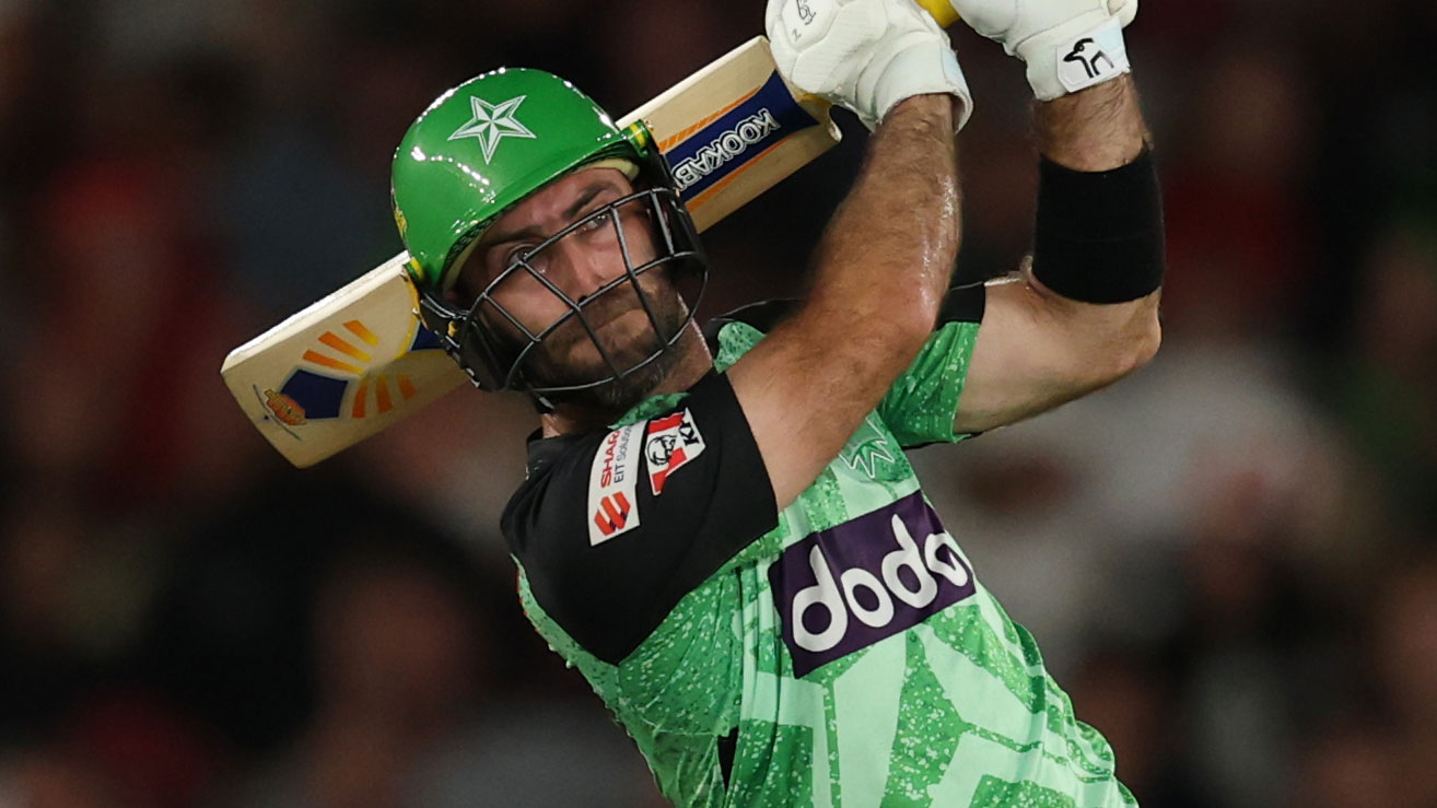 Maxwell's outrageous derby knock fires Stars to four straight | cricket ...