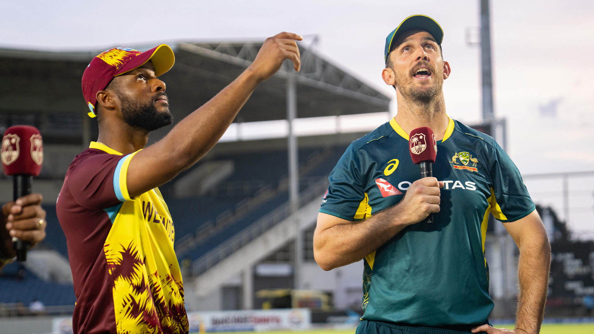 Australia opts to bowl, Owen debuts in T20 against Windies
