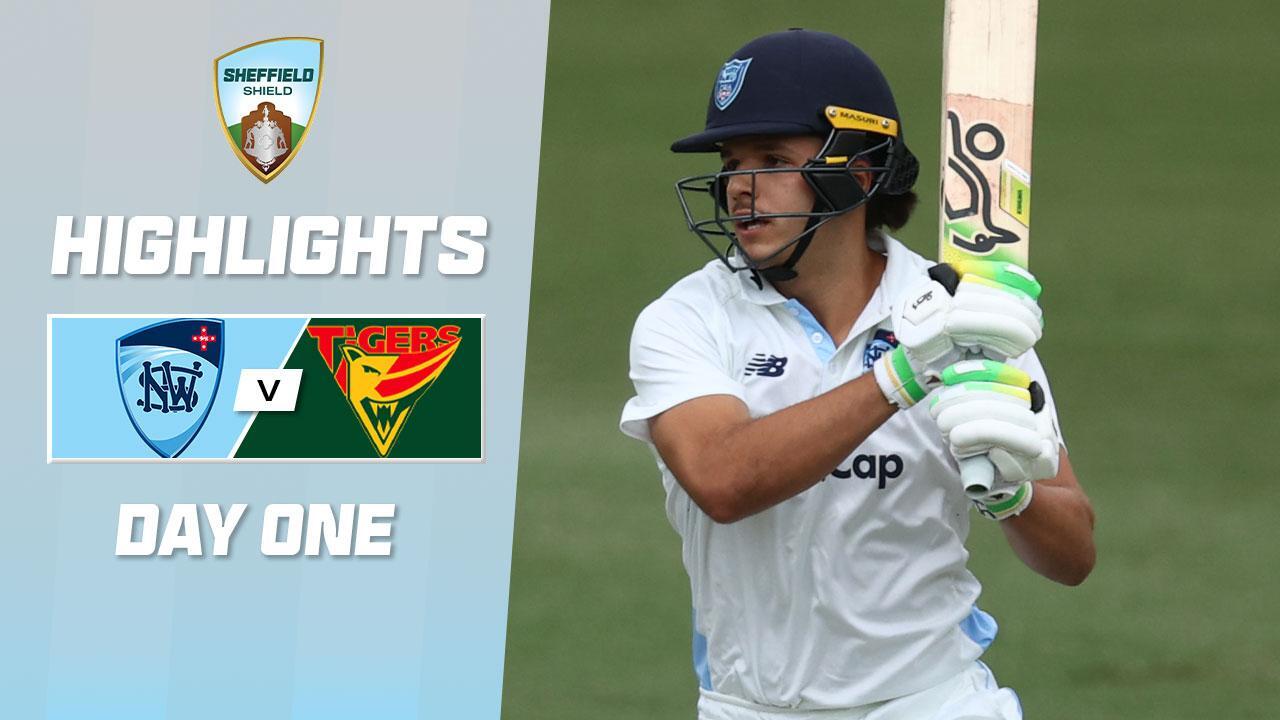 New South Wales v Tasmania | Sheffield Shield | Day 1