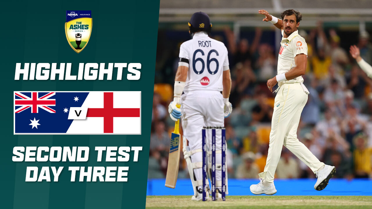 Australia v England | Second Ashes Test | Day Three