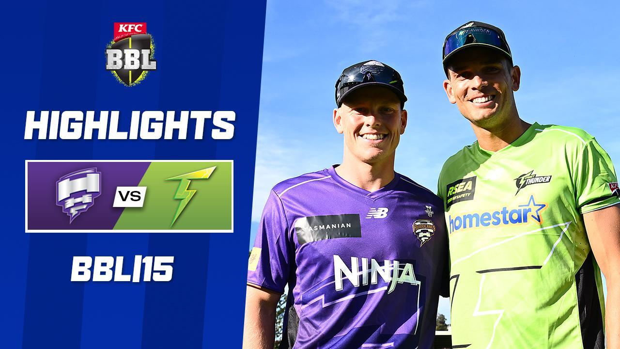 sydney thunder vs hobart hurricanes