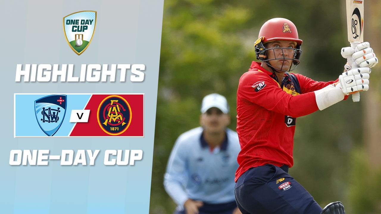 New South Wales v South Australia | One-Day Cup