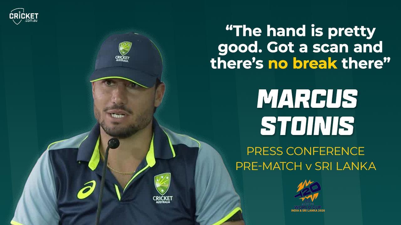 Stoinis 'battered' but declared fit to face Sri Lanka