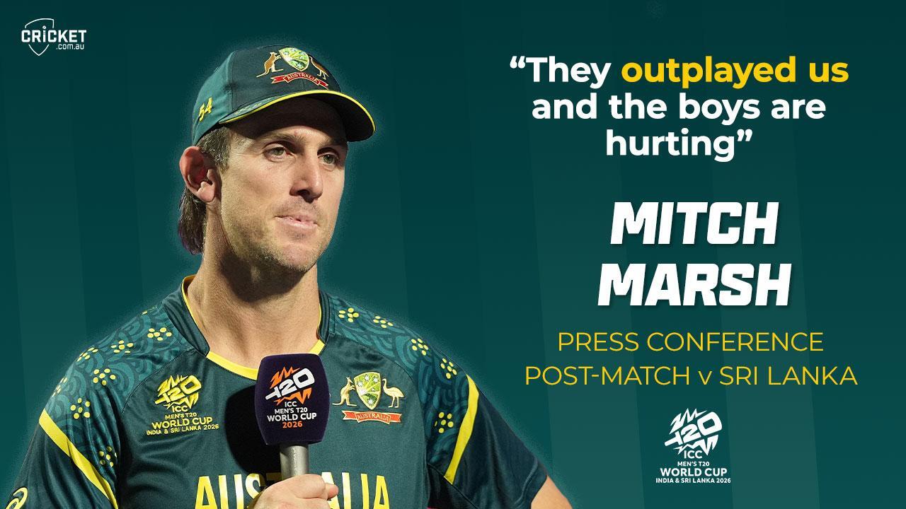 Marsh laments 'execution' after heavy loss to Sri Lanka" data-is-premium="true