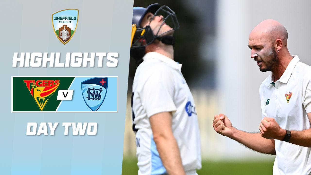 Tasmania v New South Wales | Sheffield Shield | Day Two