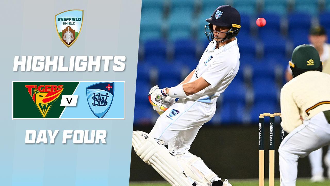 Tasmania v New South Wales | Sheffield Shield | Day Four