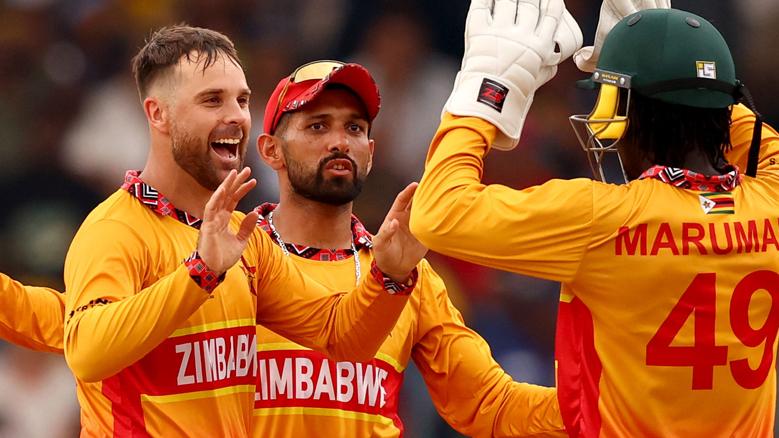Undefeated Zimbabwe down Sri Lanka to top Group B
