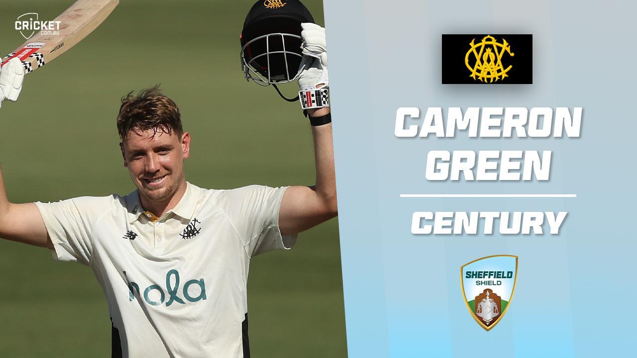 Cameron Rutherford Cricket Green caps summer with long-awaited 135