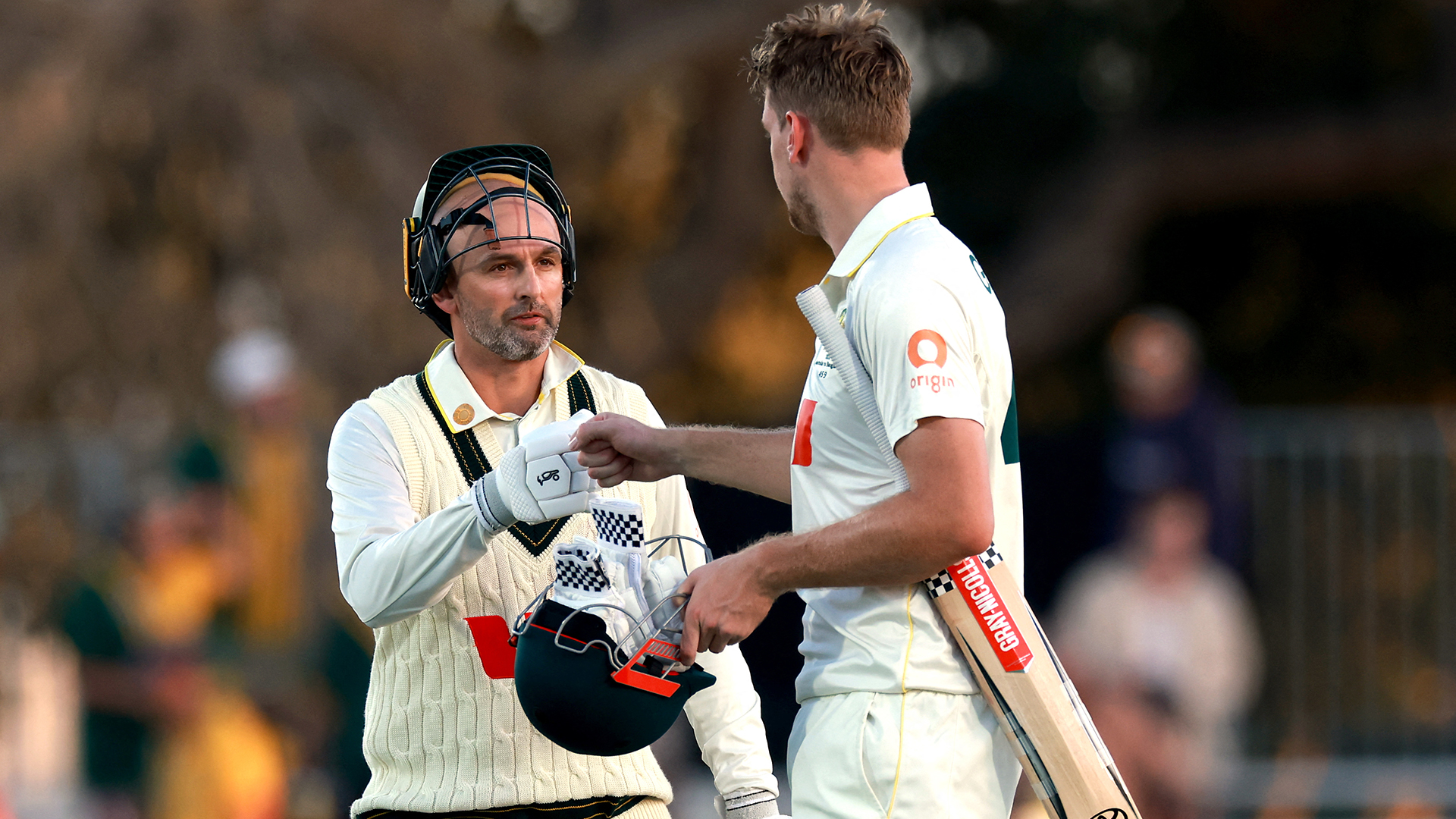 As it happened: Green fifty guides Aussies to lead