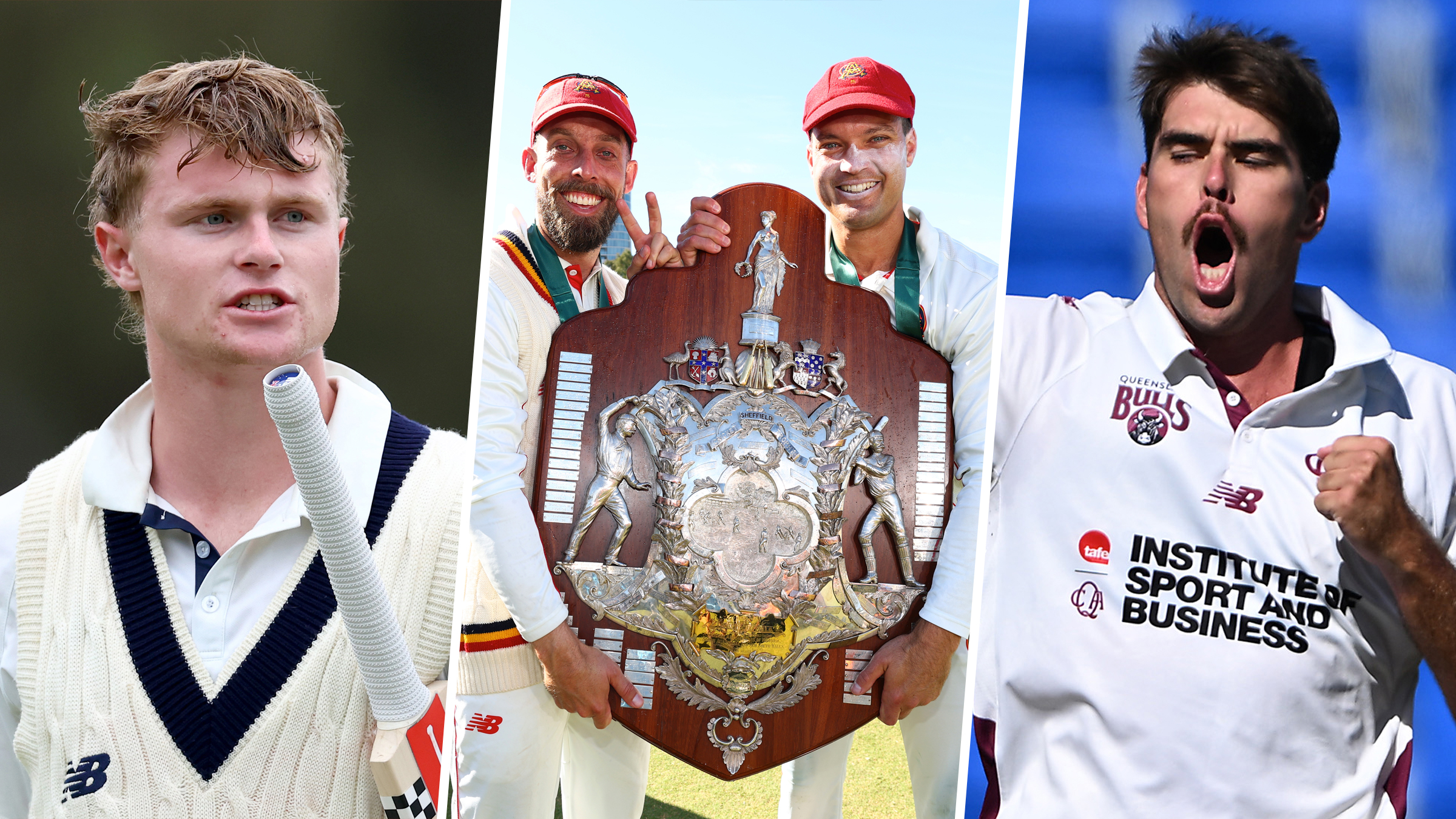 Round one Sheffield Shield squads as they drop