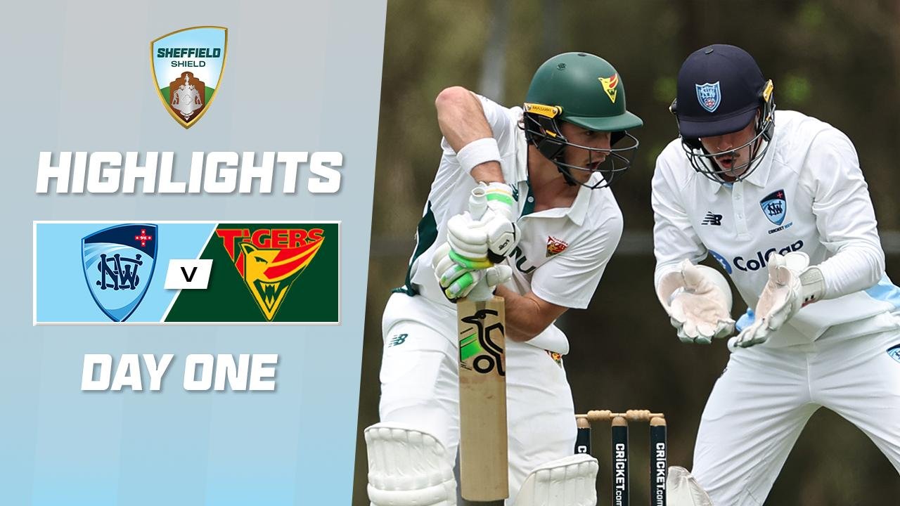 New South Wales v Tasmania | Sheffield Shield | Day One