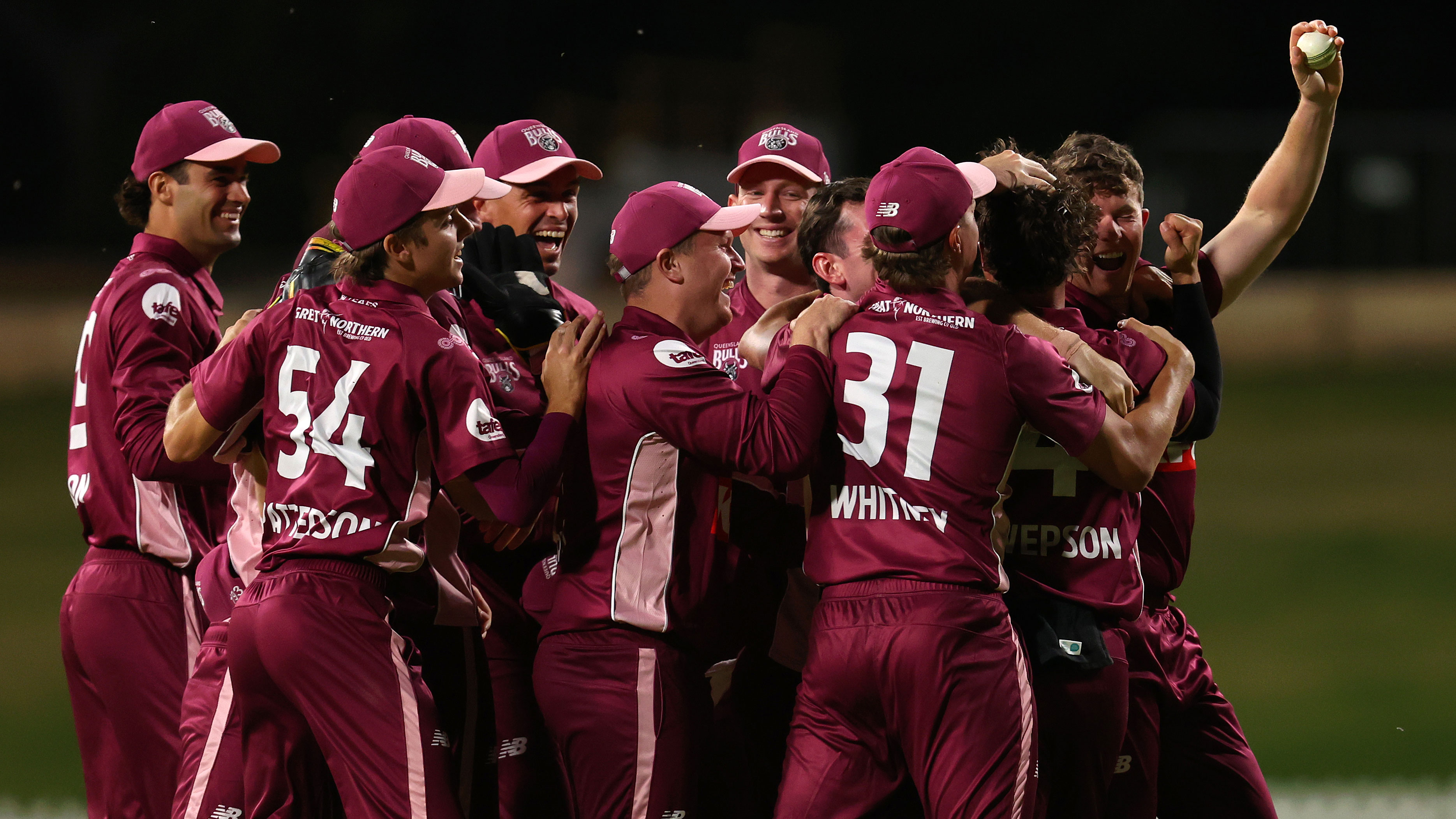 Weibgen’s second straight ton leads Bulls to stirring one-day win