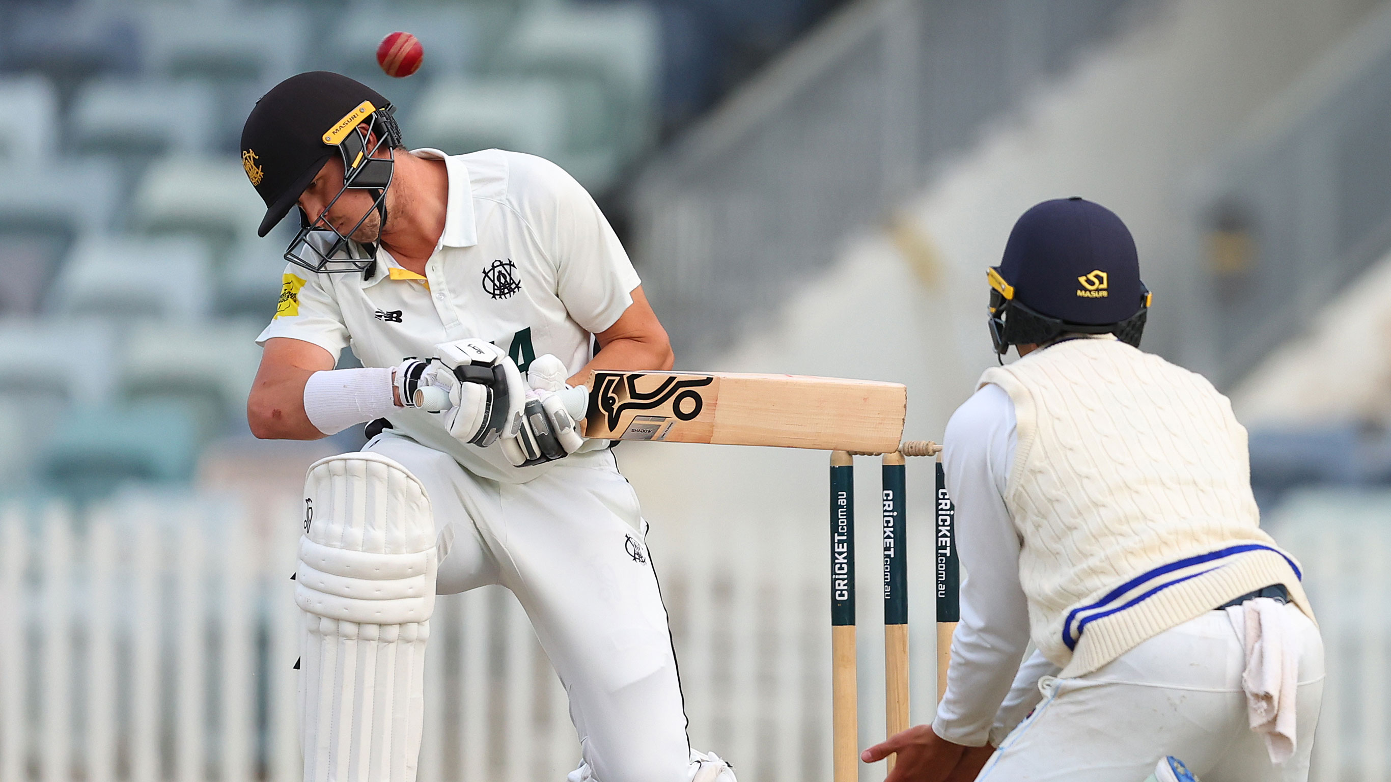 Hobbled Paris, Curtis survive 28 overs as WA escape with a draw
