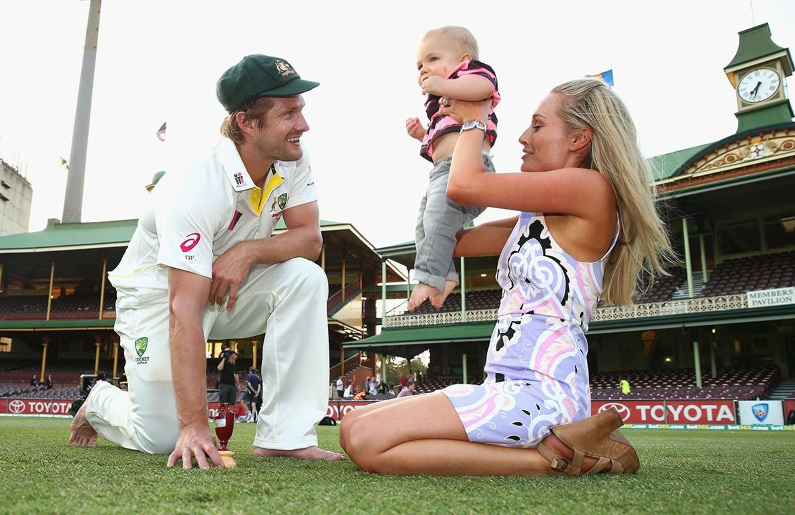 Shane Watson And His Family