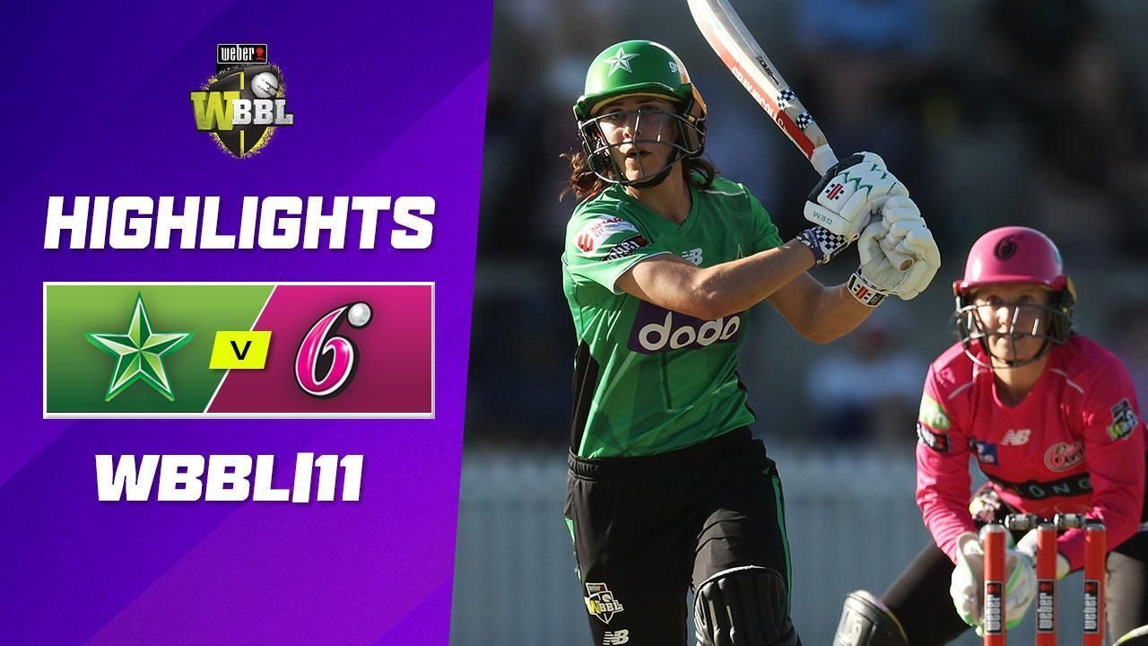 Melbourne Stars v Sydney Sixers | WBBL|11 