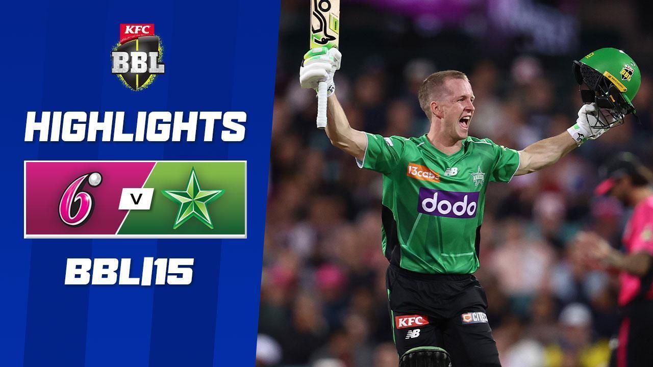 Sydney Sixers v Melbourne Stars | BBL|15