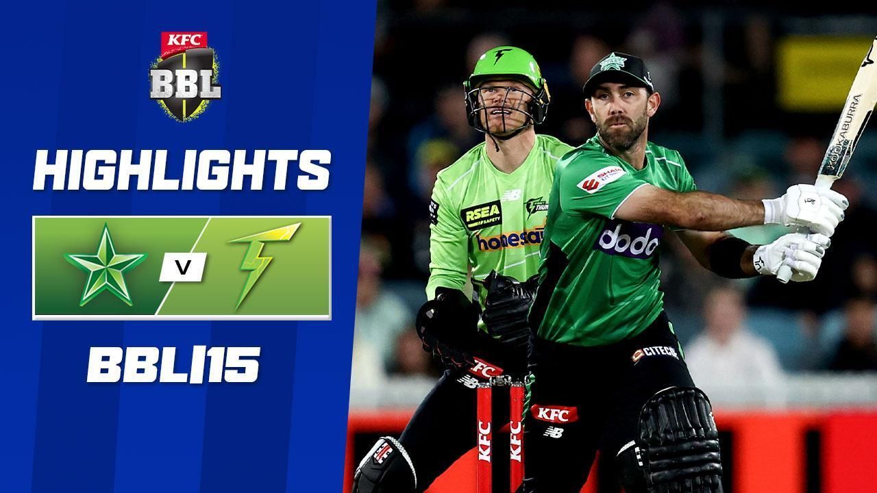 Melbourne Stars v Sydney Thunder | BBL|15