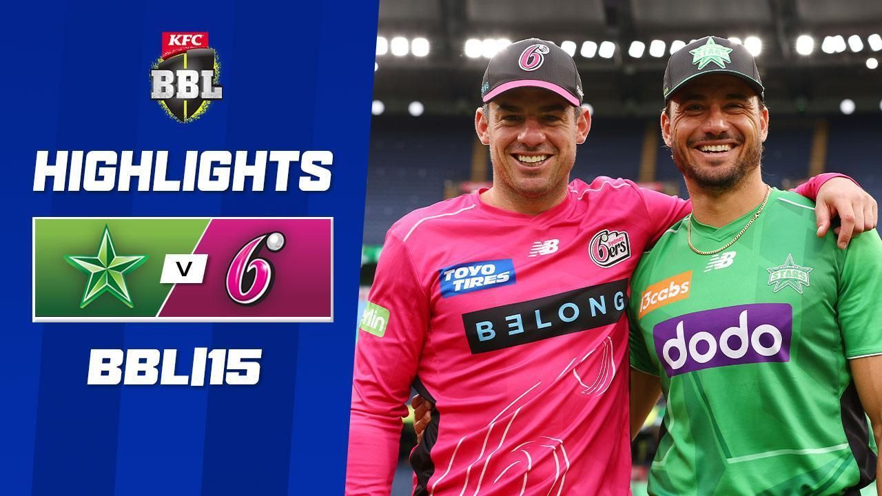 Melbourne Stars v Sydney Sixers | BBL|15