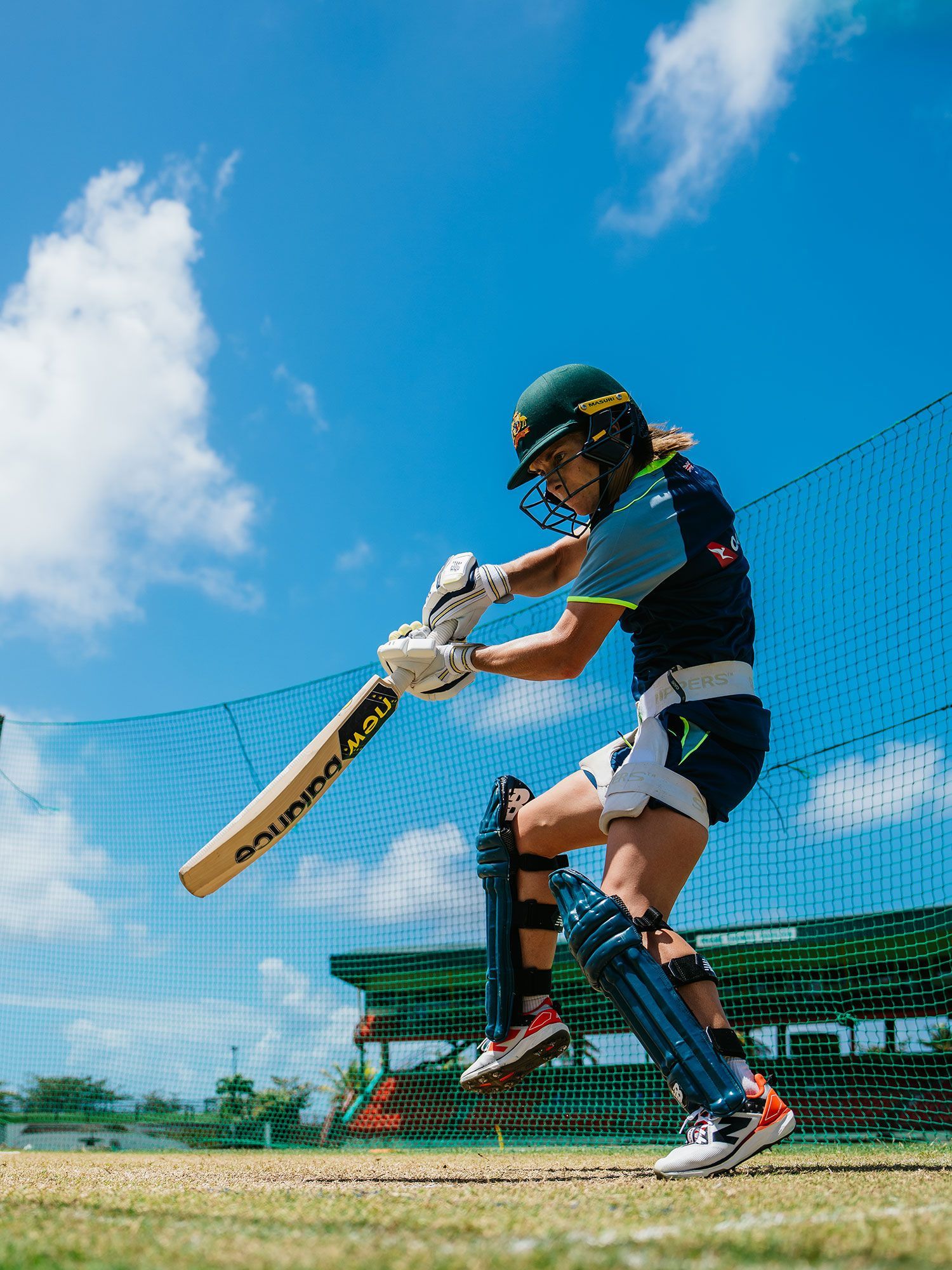 Sophie Molineux was restricted to batting only at training // Samuel Gosling/cricket.com.au