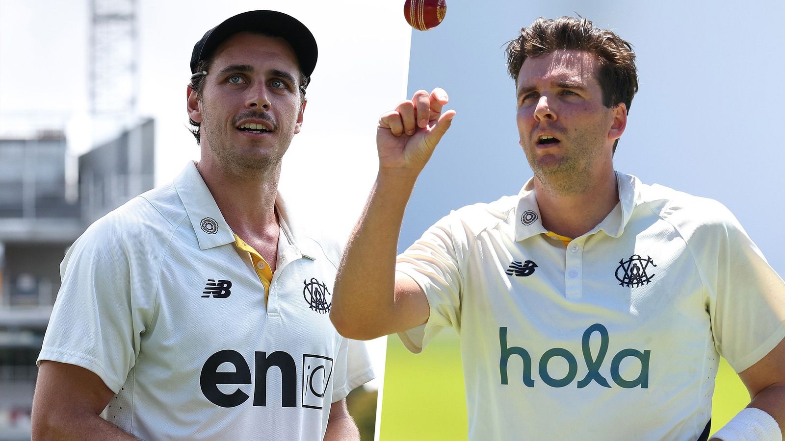 Lance Morris and Jhye Richardson