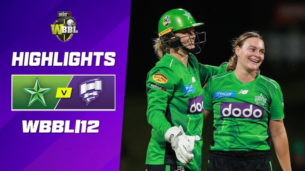 Melbourne Stars v Hobart Hurricanes | WBBL|12